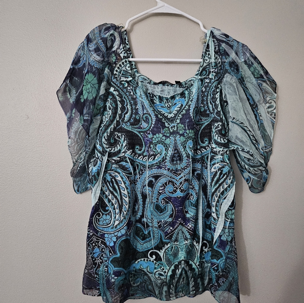Apt. 9 Small Blue Blouse